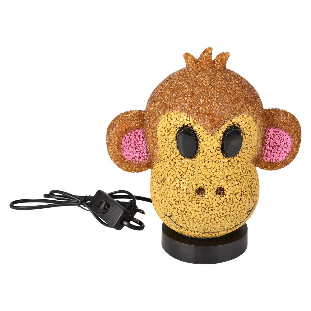 12 pieces 8 inch Sparkle Monkey Lamp - Lamps and Lanterns
