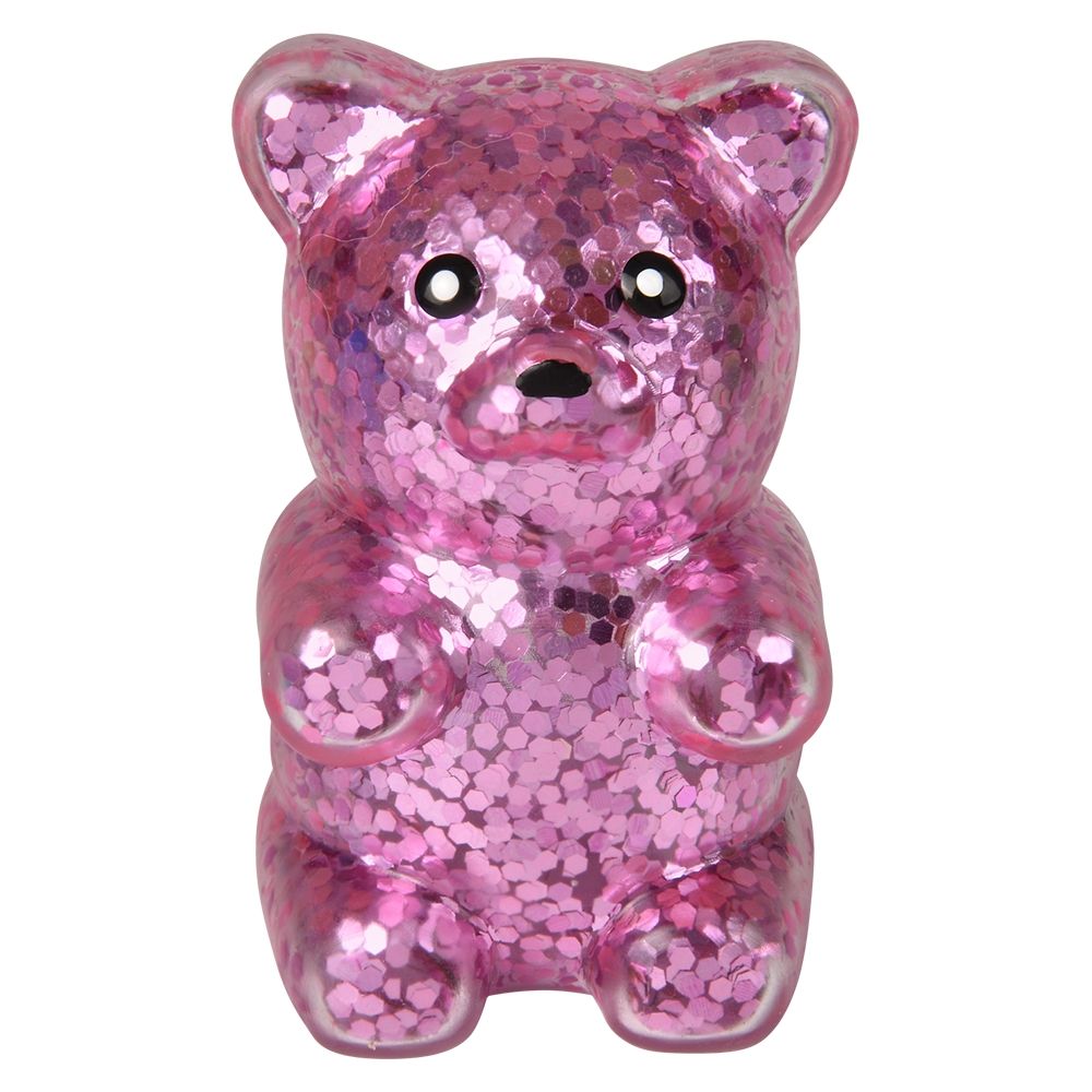 144 pieces 4.5 inch Sparkle LighT-Up Puffer Gummy Bear - Slime & Squishees