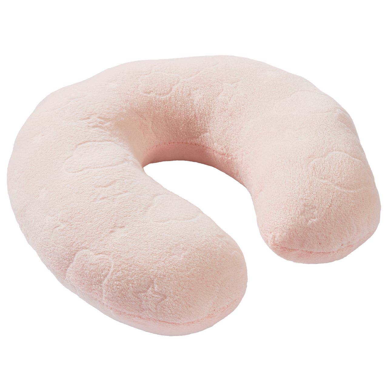 24 pieces Mink And Sherpa Baby Blanket And Neck Pillow Set - Pink - Baby Accessories
