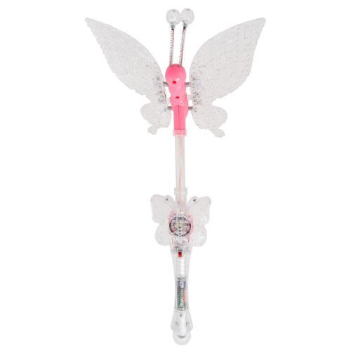 36 Pieces Flashing Butterfly Wands With Music - Light Up Toys