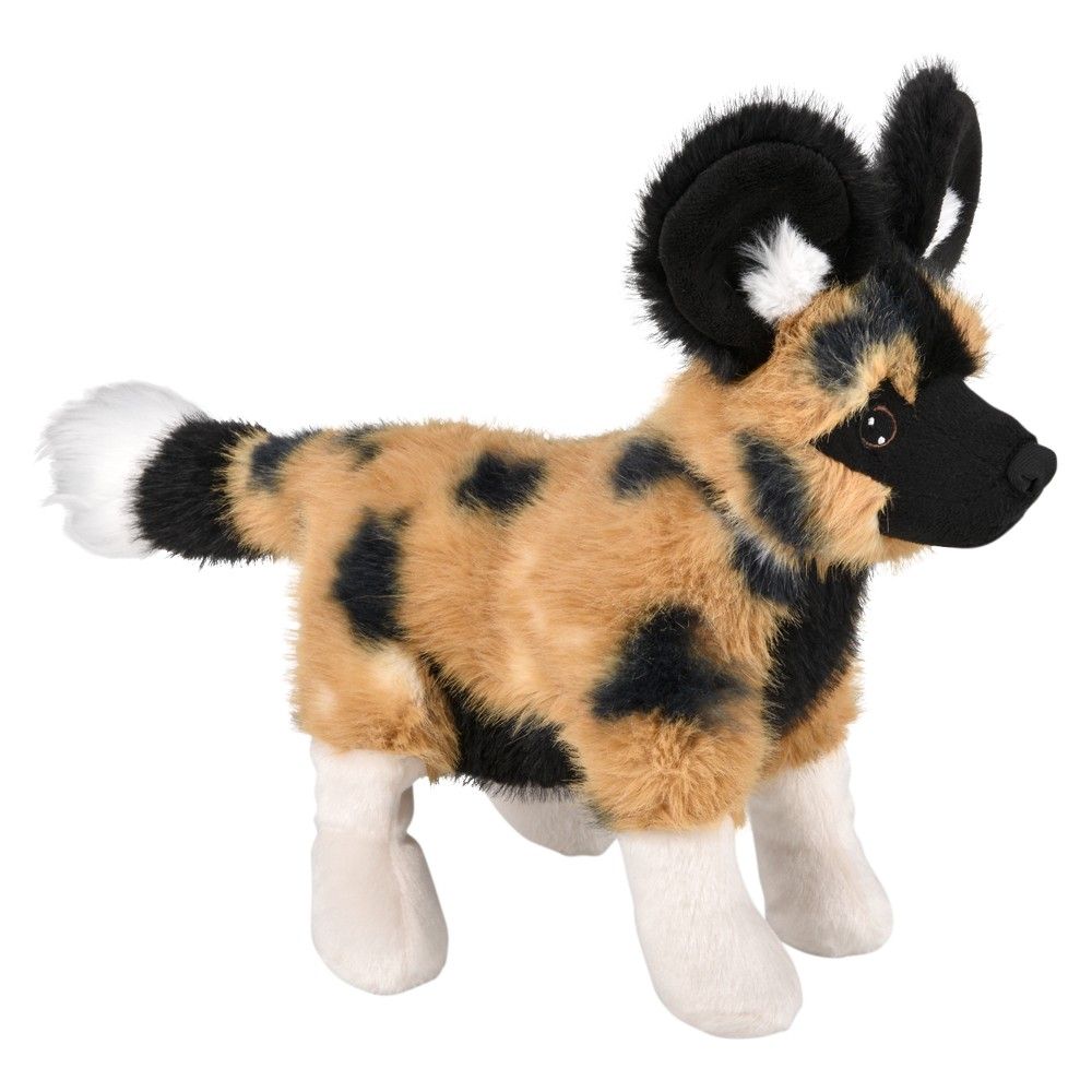 24 pieces 11 inch Animal Den Painted Dog - Plush Toys