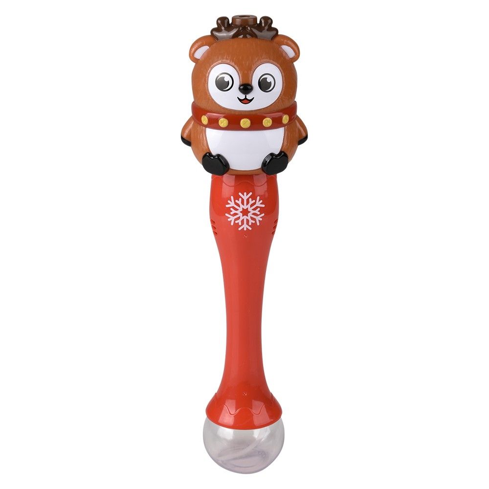 24 pieces of LighT-Up Reindeer Bubble Wand 13.5"