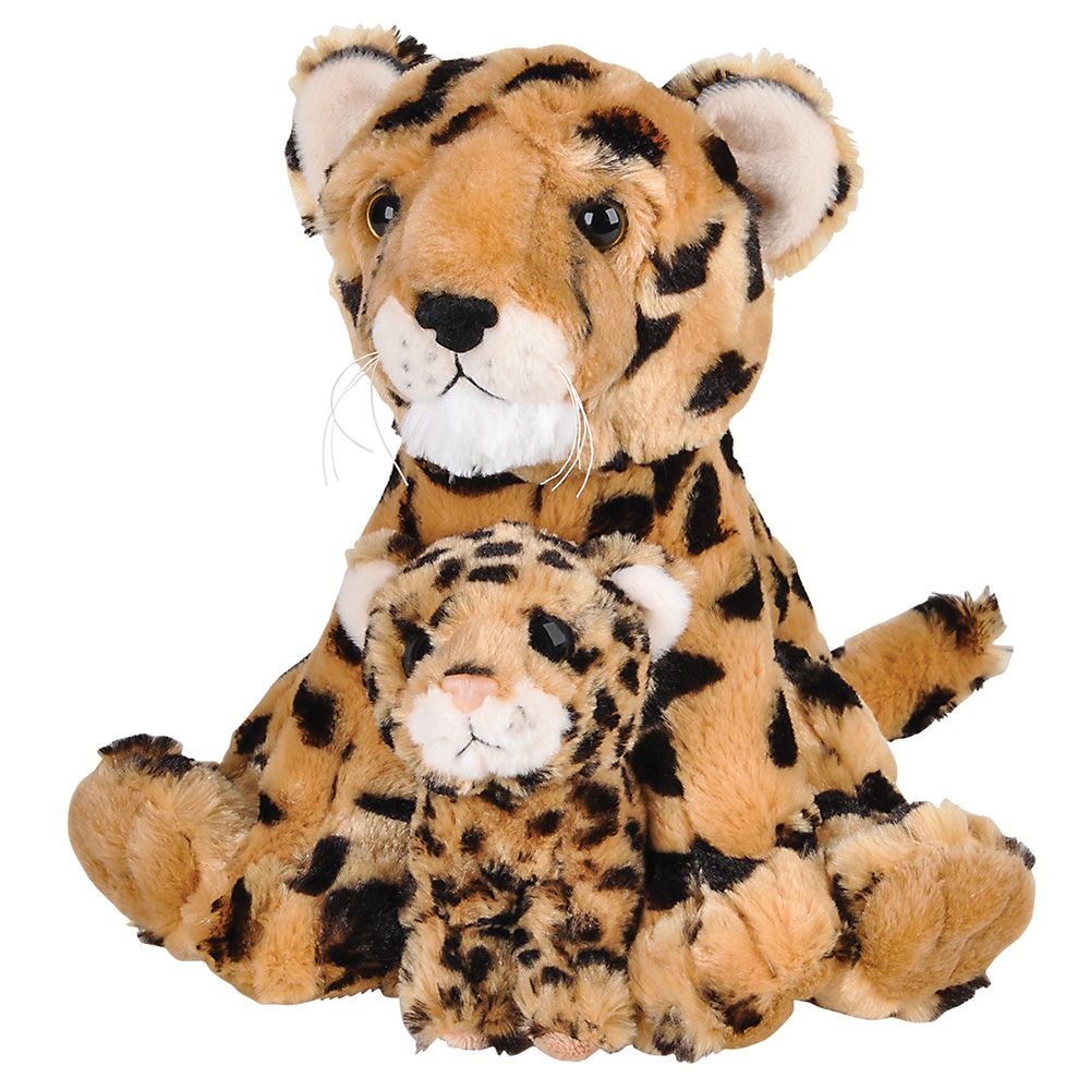 6 pieces 11" And 5" Birth Of Life Cheetah Plush - Plush Toys