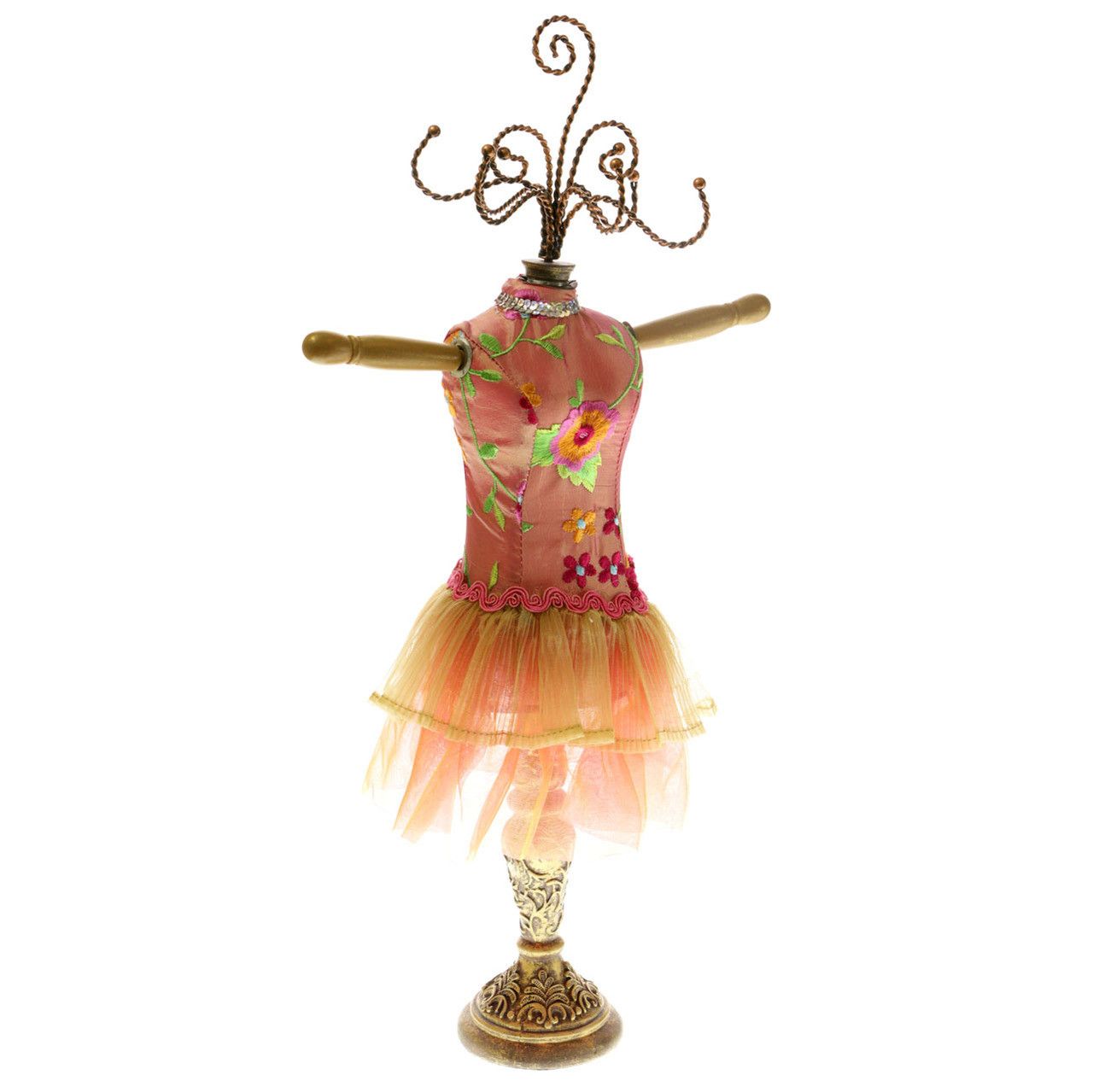 60 Wholesale Pink Ornate Jewelry Display Doll