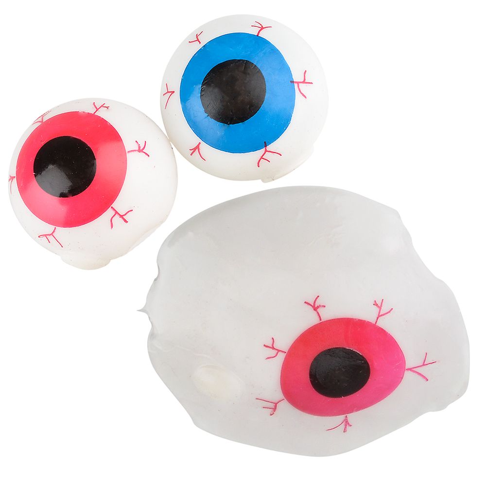 144 pieces 2.5" Sticky Splat Eyeball - Balls