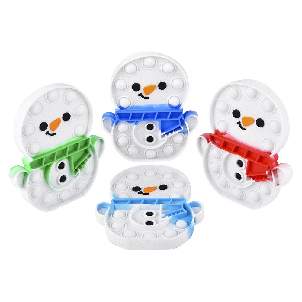 144 of Snowman Bubble Poppers 6 inch