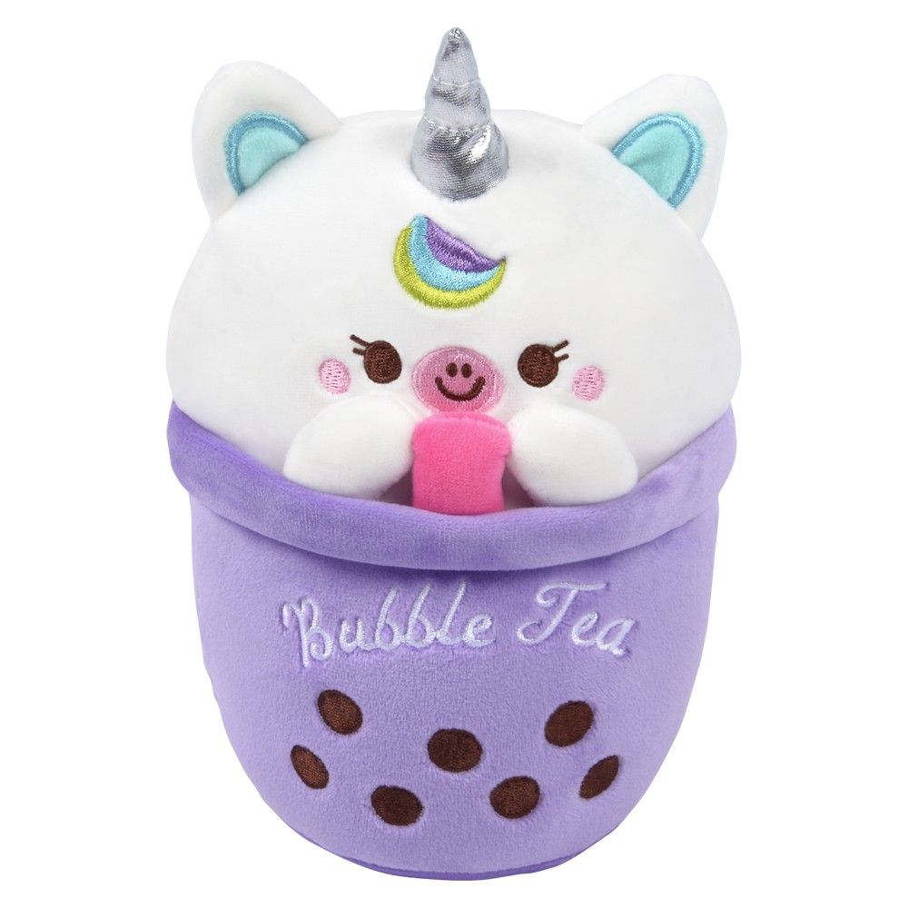 60 pieces 9" Bubble Tea Animal Cup - Plush Toys