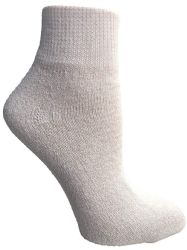 60 Pairs Yacht & Smith Men's Cotton Sport Ankle Socks Size 10-13 Solid White - Mens Ankle Sock