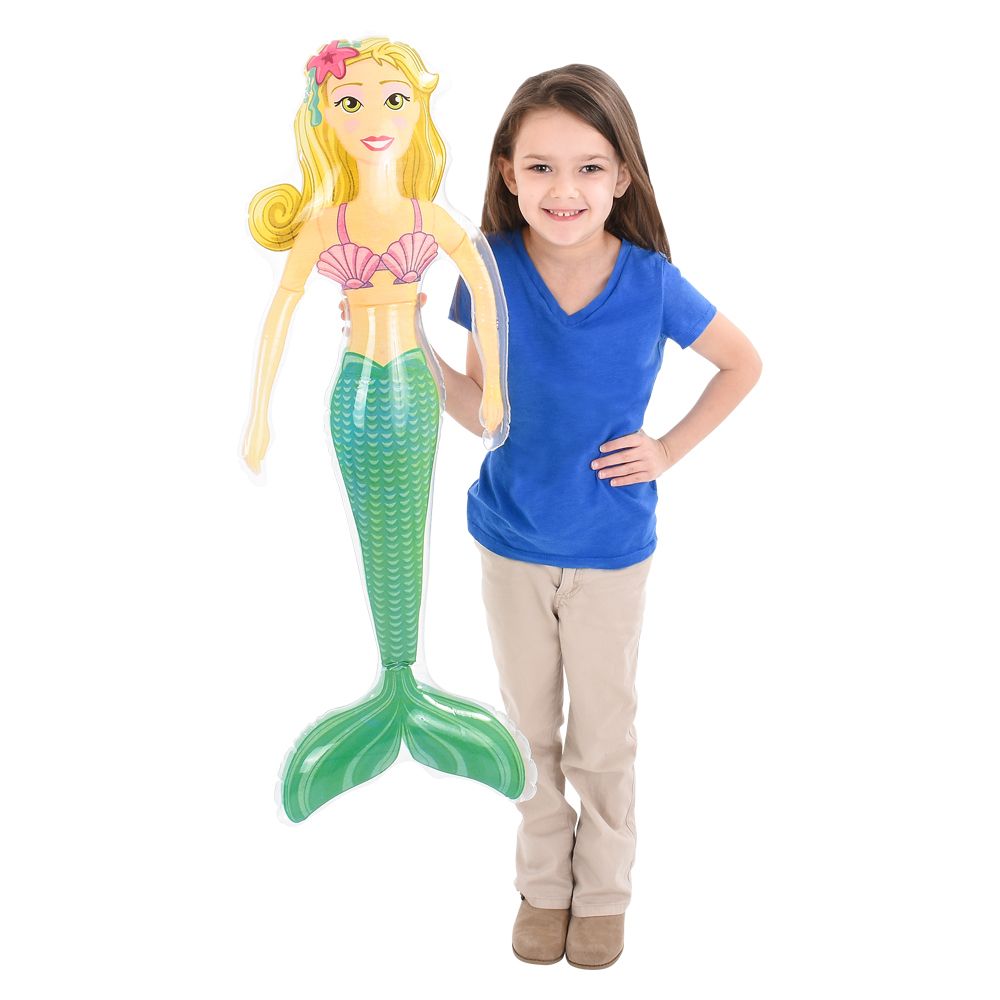 144 pieces 36 inch  Mermaid Inflate - Inflatables