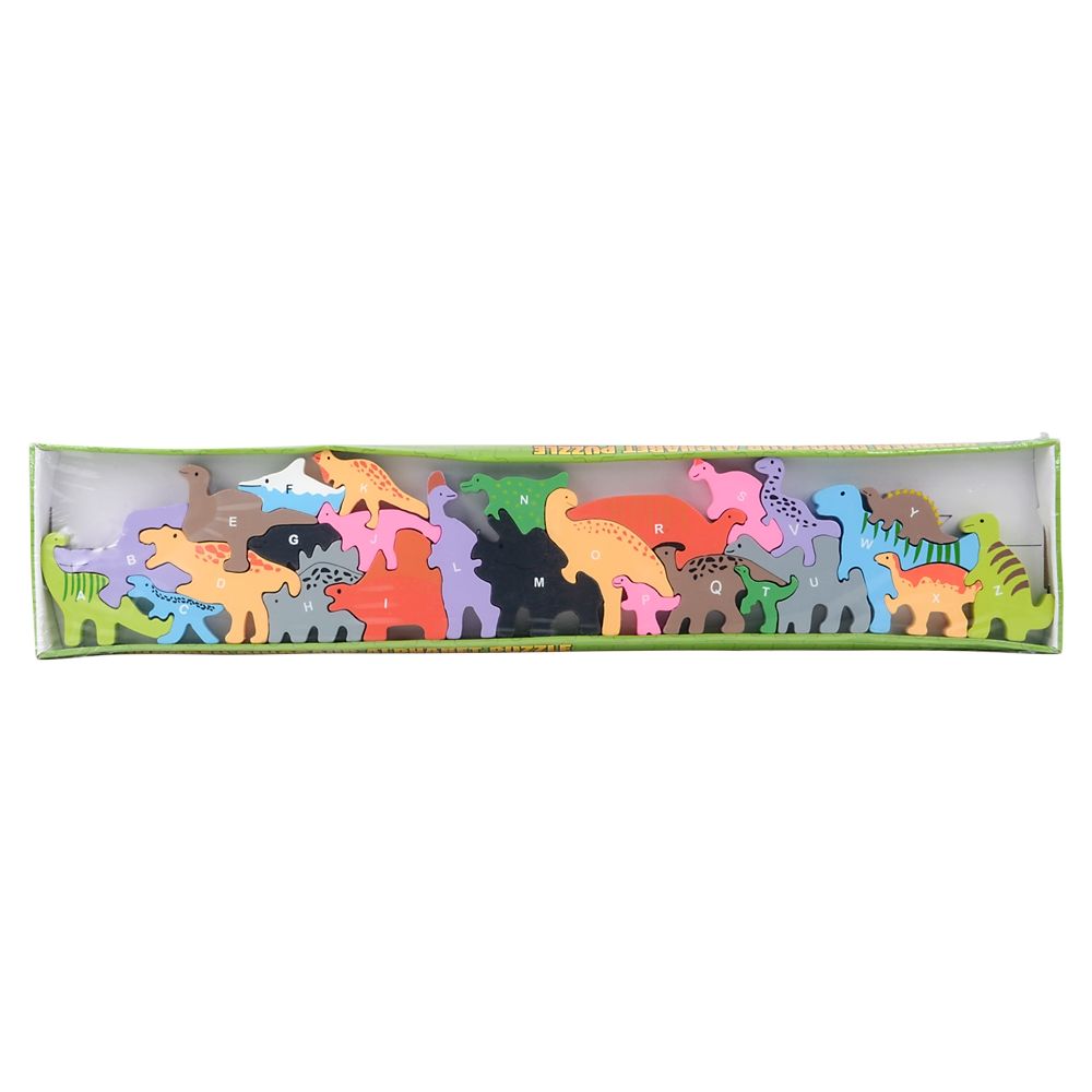 18 pieces of 23" X 5" 26pc Alphabet Dinosaur Puzzle