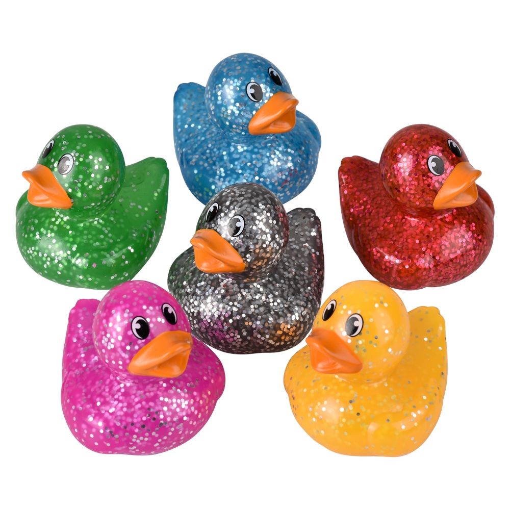 288 Wholesale Sparkle Duckies 2-inch 24/disp