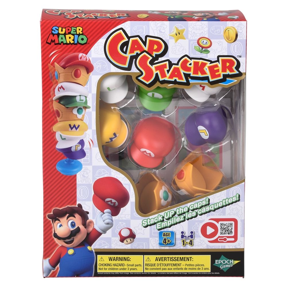 3 pieces Super Mario Cap Stacker - Store