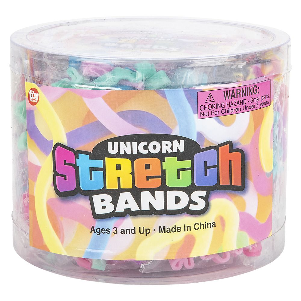 288 pieces Unicorn Stretch Bands - Rubber Bands