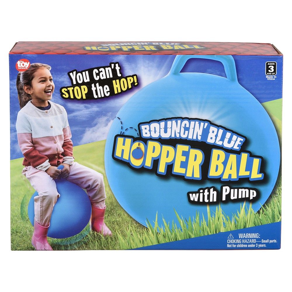 6 of 18" Blue Hopper Ball