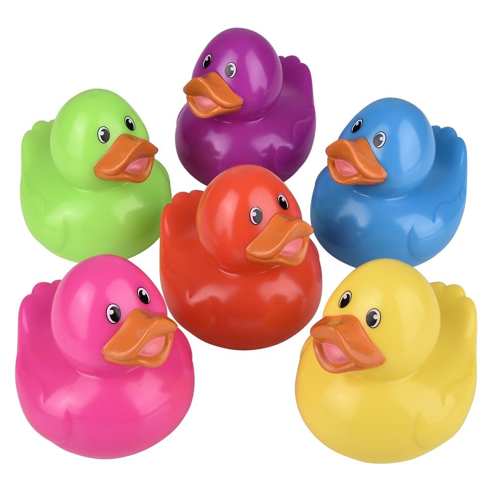 72 pieces 3.5 Inch Duckies 12/disp - Slime & Squishees