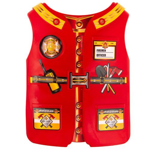 12 Wholesale Firefighter Play Set - 4 Piece Set