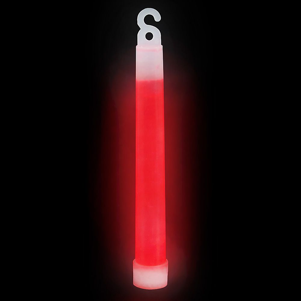 288 pieces 6" Red Glow Stick - Glow in the Dark