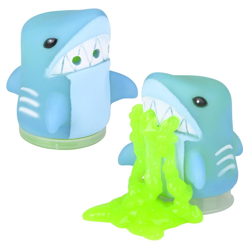 144 of 3 Inch Squeeze Shark Slime