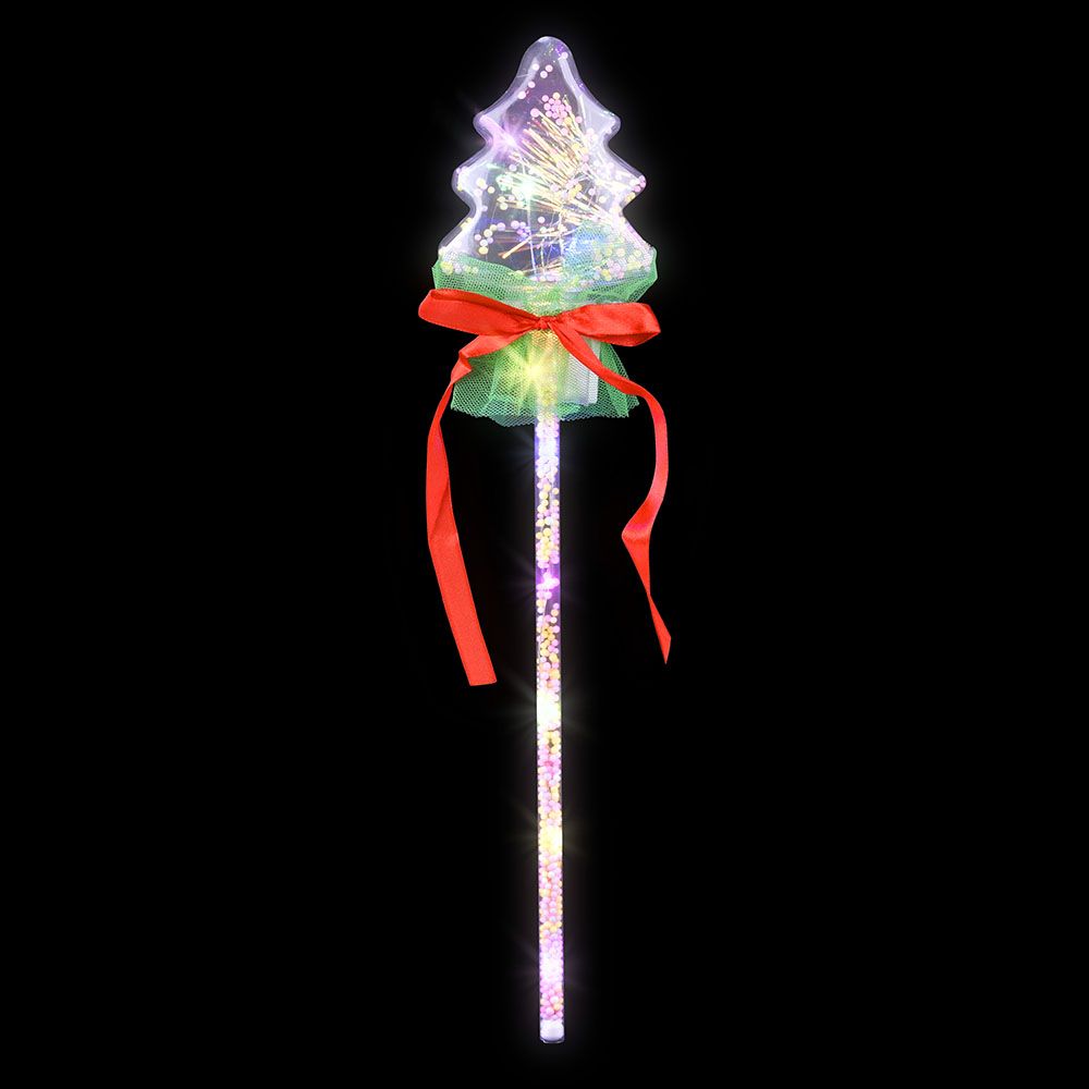 144 pieces 16" LighT-Up Christmas Tree Wand - Light Up Toys