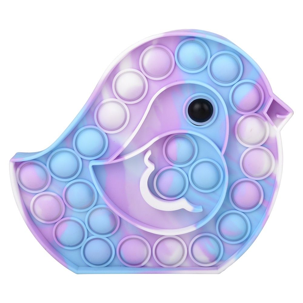 144 of 6 inch Easter Chick Marbleized Bubble Popper