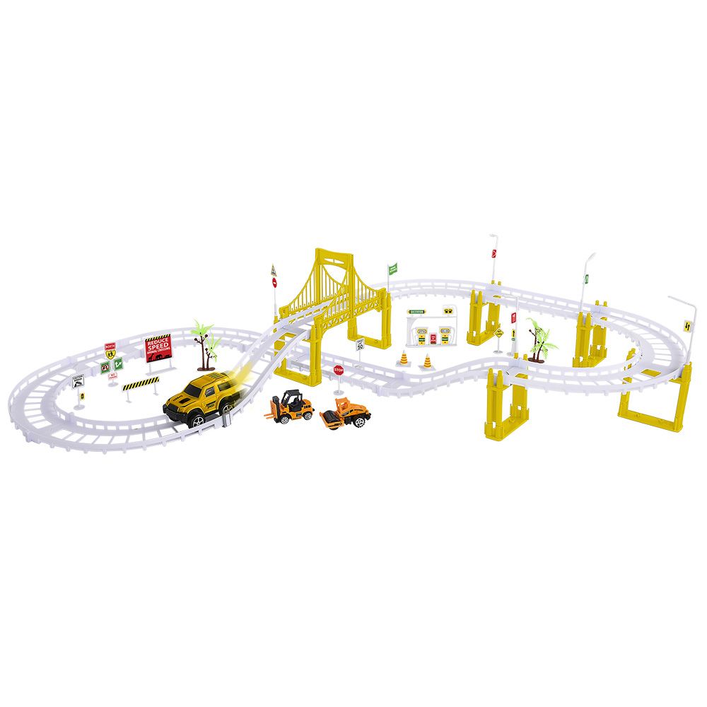 12 pieces Zoo Construction Set - Car, Planes, Trains & Bikes