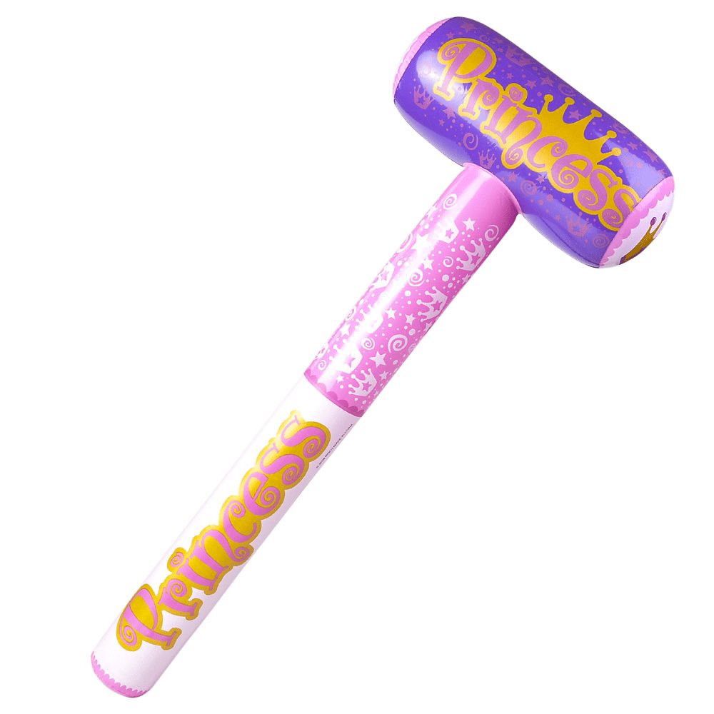 144 Pieces 36 Inch Princess Mallet Inflate - Toy Weapons