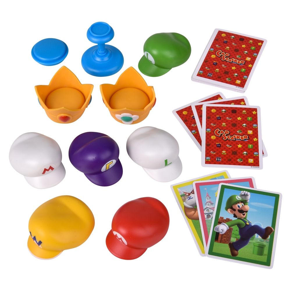3 pieces Super Mario Cap Stacker - Store