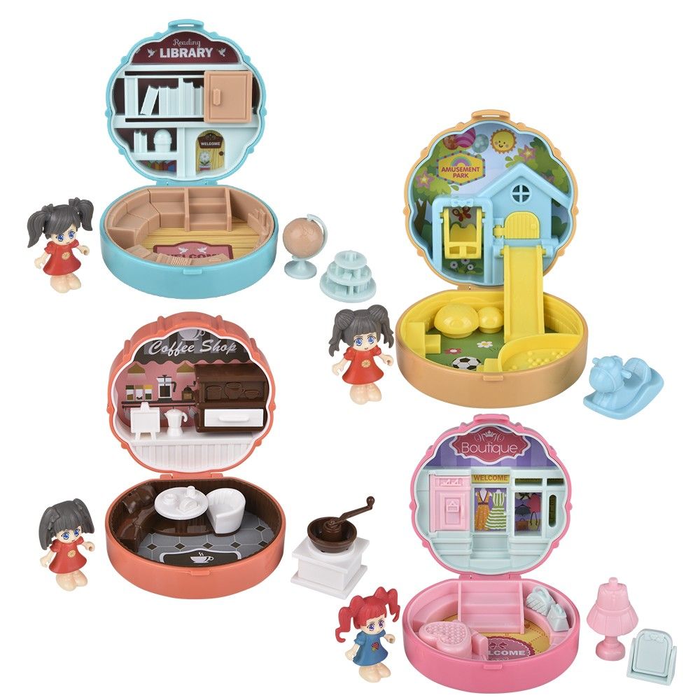 144 pieces 6.5" Micro Playset Blind Bag 18ct - Store