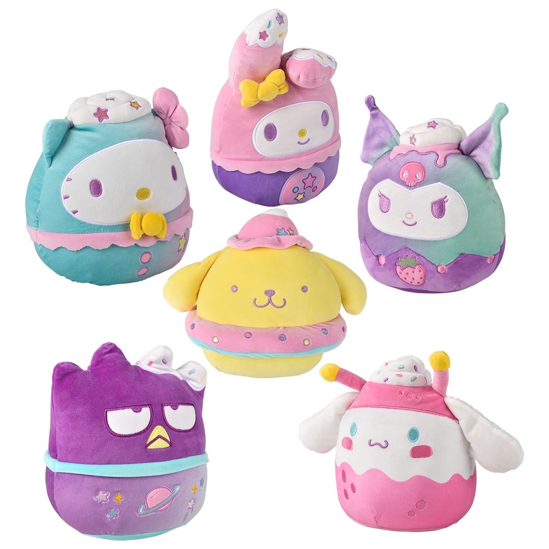 12 Wholesale 8'' Squishmallows Hello Kitty And Friends Asst