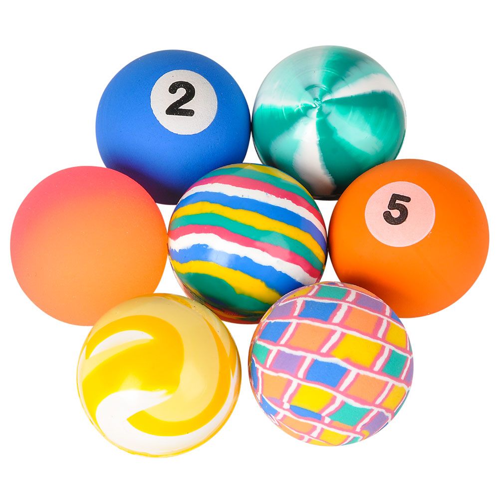 500 pieces 38mm 1.5" Hi Bounce Ball Mix 50pcs/un - Balls
