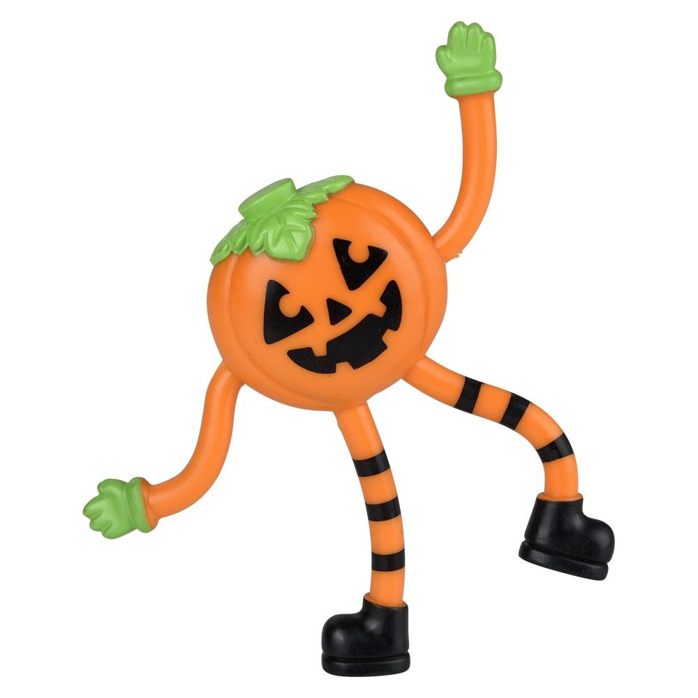 144 pieces Halloween Bendable Assortment 4.5-inch - Halloween