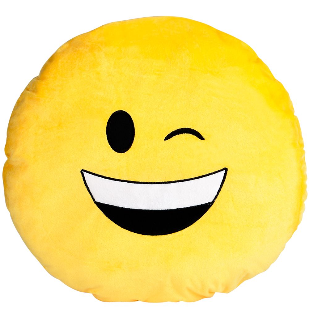 12 of 18" Emoticon Pillow