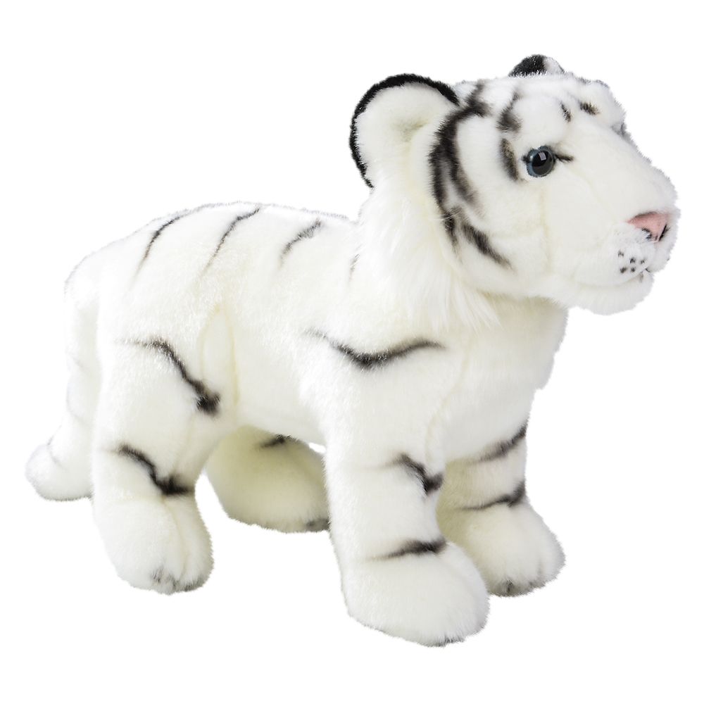 12 pieces 12" Heirloom Standing White Tiger - Plush Toys