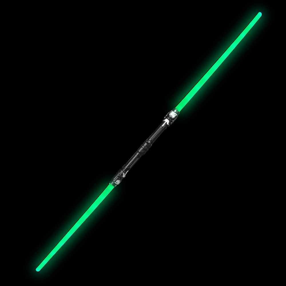 60 Wholesale 51.5-inch Super Bright Green LighT-Up Double Sword
