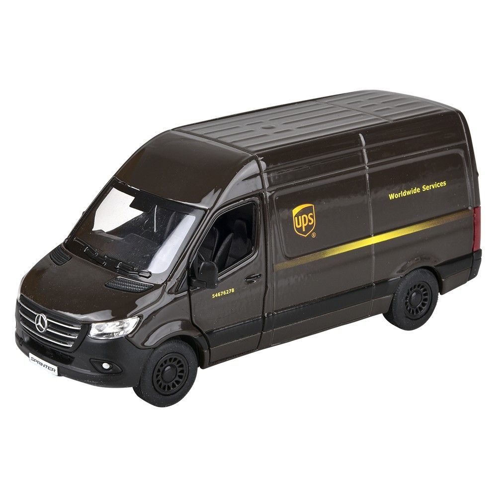 72 pieces 5" DiE-Cast Pull Back Ups Delivery Van - Car, Planes, Trains & Bikes