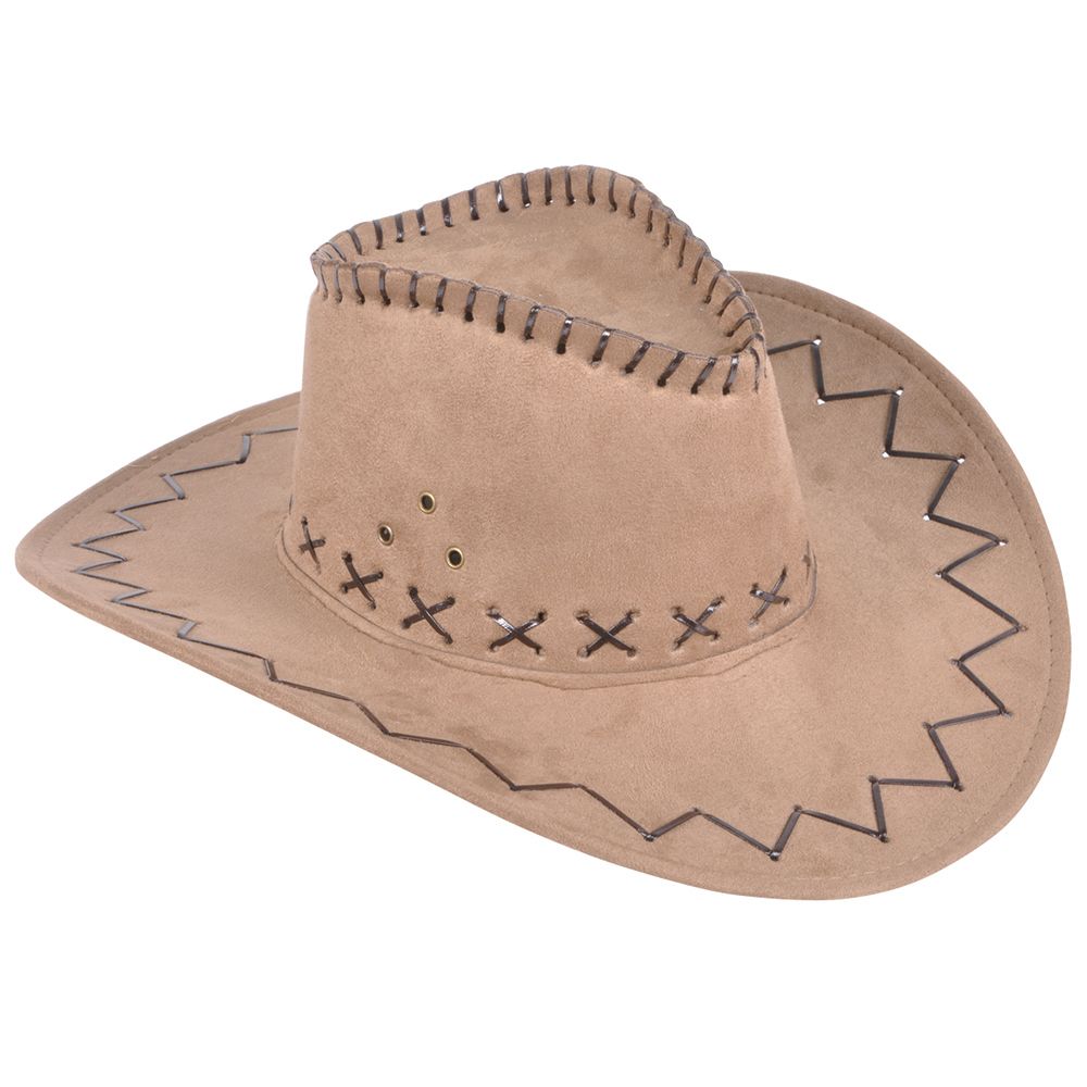 24 pieces Microsuede Cowboy Hat - Cowboy & Boonie Hat