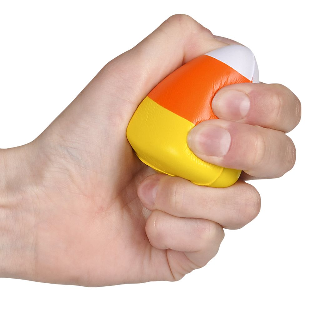 576 pieces 2.25" Mini Candy Corn Stress Toys (24pc/un) - Food & Beverage