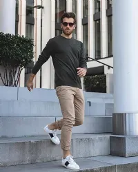Billionhats Mens Assorted Color Long Sleeve T-Shirt Size 2xlarge