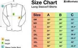 Billionhats Mens Assorted Color Long Sleeve T-Shirt Size 5xlarge