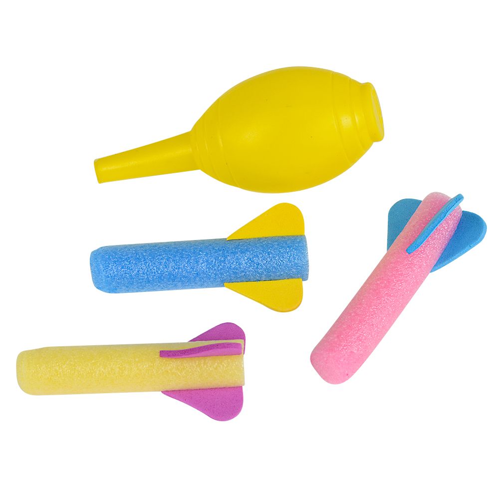 288 pieces 3.5" Foam Rocket Launcher - Toy Weapons