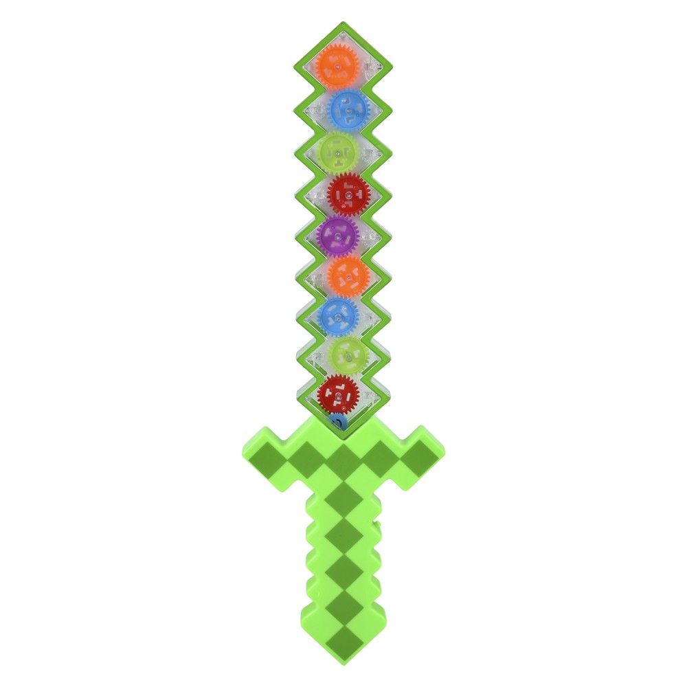 60 pieces 18" LighT-Up Gear Pixel Sword - Toy Weapons