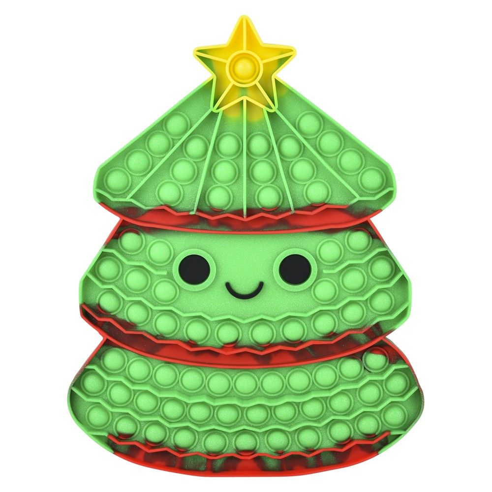 24 of Christmas Tree Mega Bubble Popper 13 inch