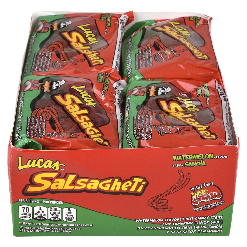 240 pieces Salsagheti Watermelon Candy - Food & Beverage