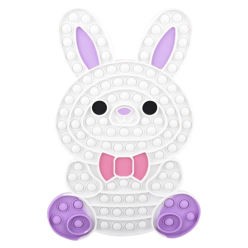 48 pieces Easter Bunny Mega Bubble Popper 14" - Fidget Spinners
