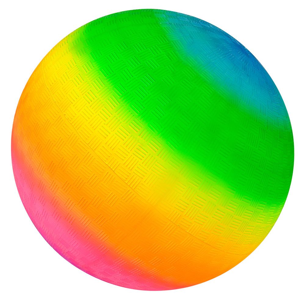 24 pieces Neon Rainbow Playground Ball 16 inch  24/18 - Balls
