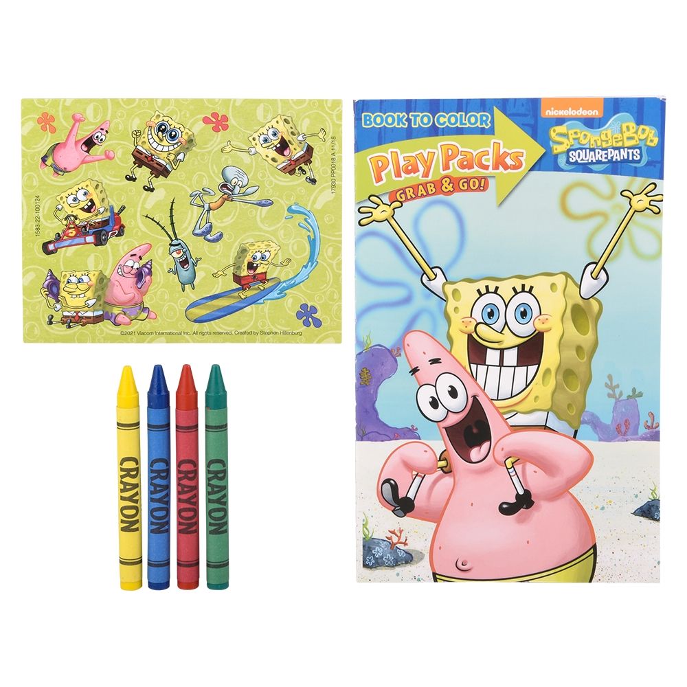 24 of Spongebob Grab N Go Play Activity Set