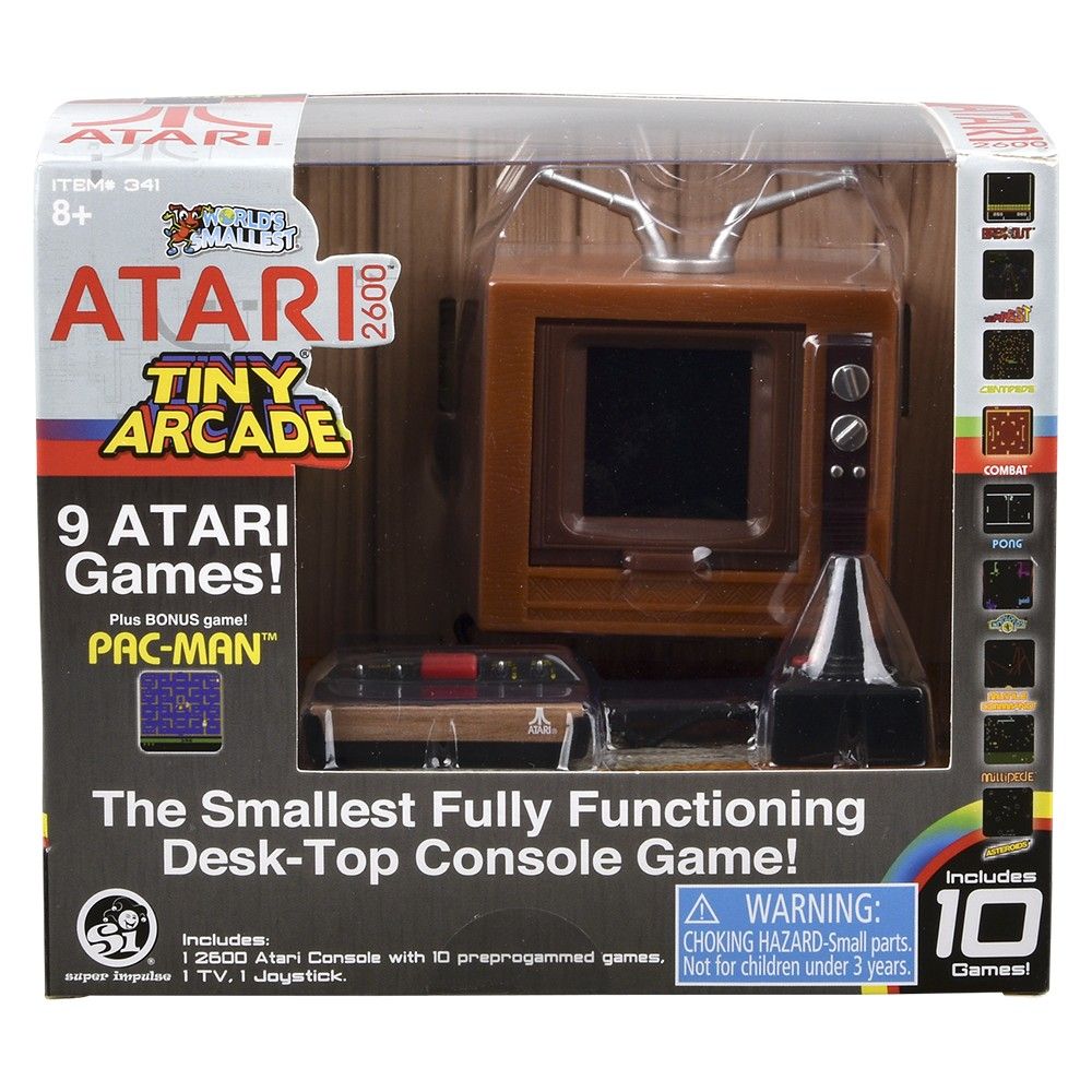 12 pieces Tiny Arcade Atari 2600 - Store