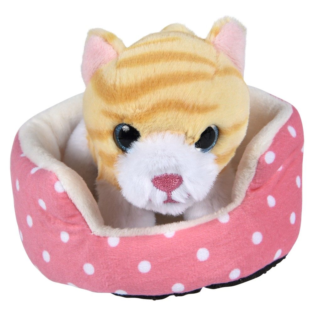 144 pieces 8 inch Cat In Bed - Plush Toys