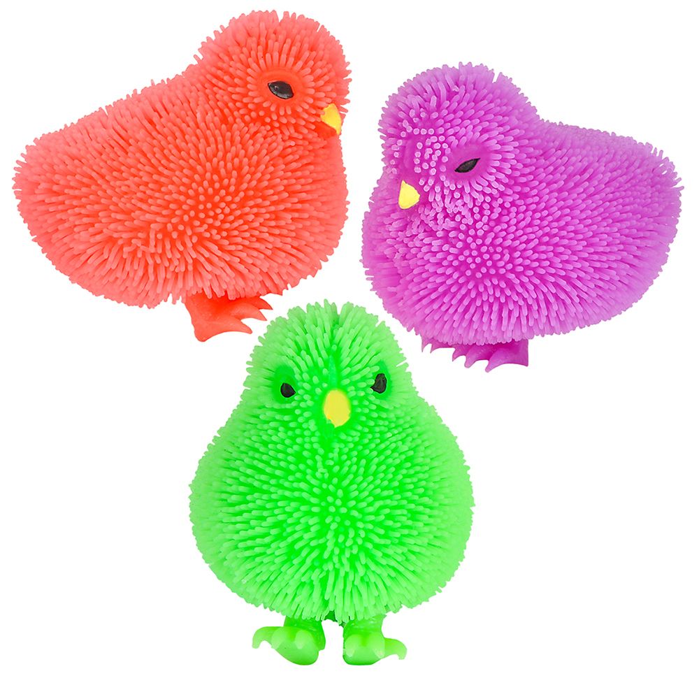 288 pieces 3.25" Chicken Puffer - Slime & Squishees