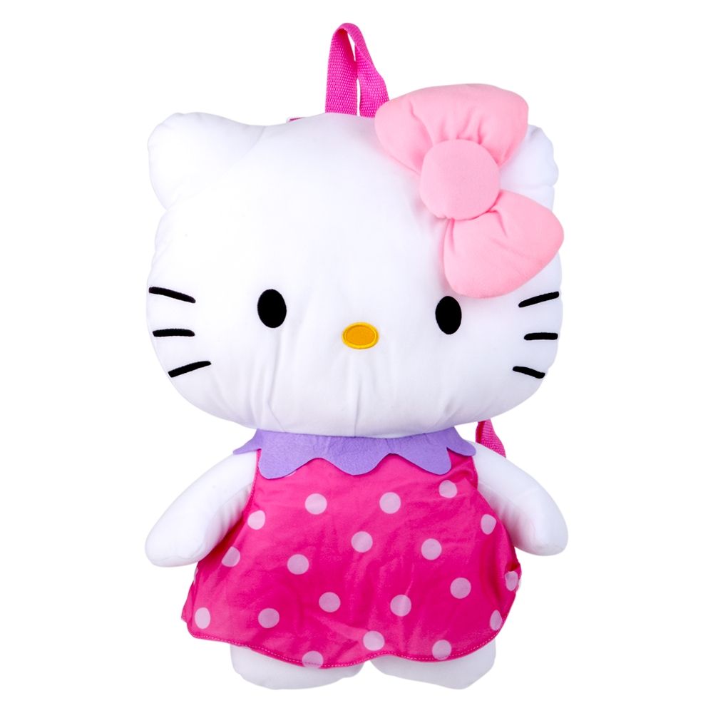 12 pieces Hello Kitty 16-inch Plush Backpack - Backpacks 16"